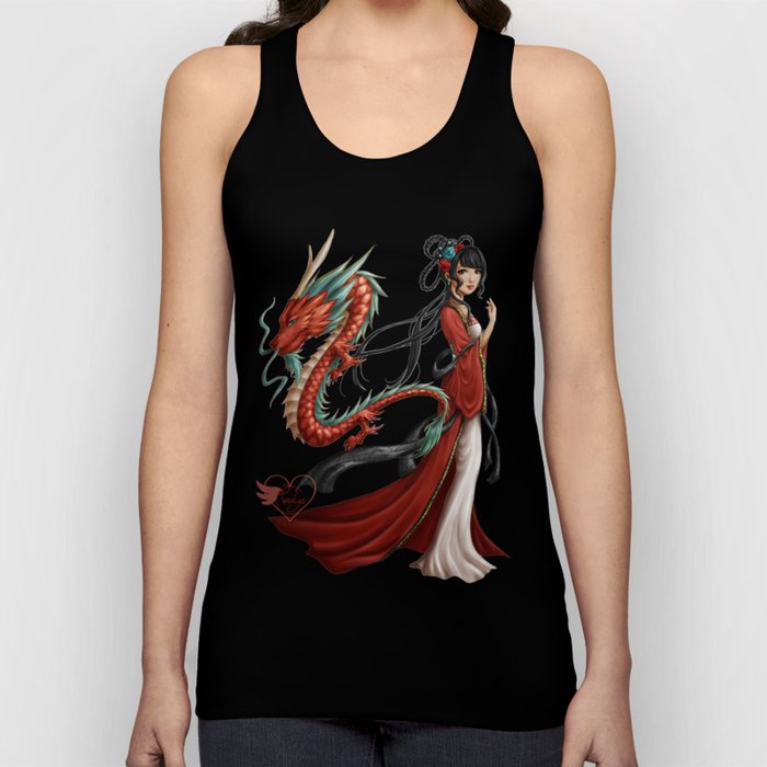 Chinese dragon pure Unisex Tank Top Chinese dragon pure Unisex Tank Top