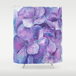 Hydrangea Shower Curtain