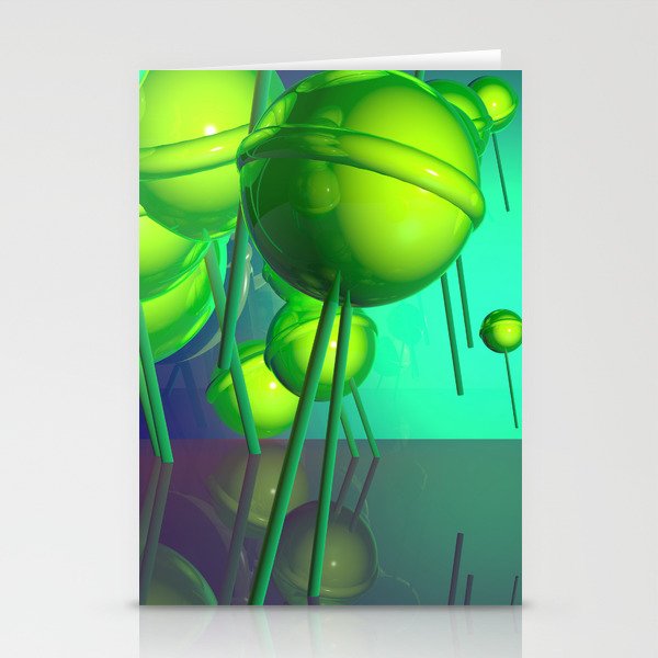 Toxic Lollipop Stationery Cards