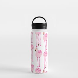Pink Flamingo Fancy Water Bottle