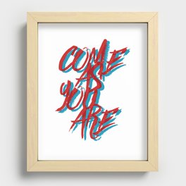 Come As You Are  Recessed Framed Print