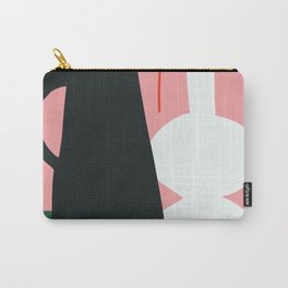 Honfleur 03 Modern Still Life with Vases Carry-All Pouch | Digital, Contemporary, Minimalism, Curated, Still Life, Limited Palette, Pottery, Pastel, Modernism, Matisse 
