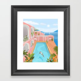 Summer Zen Framed Art Print