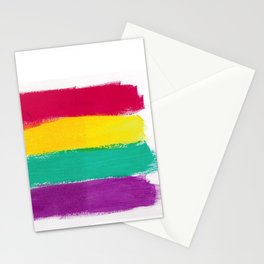 Abstract Stationery Card