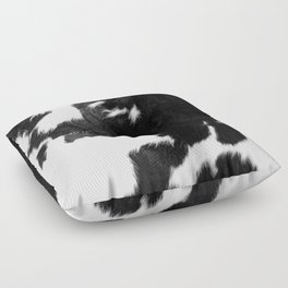 Modern Cowhide Floor Pillow