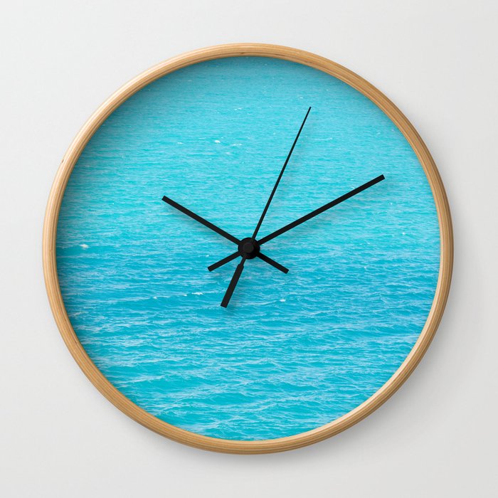 Sea’s surface Wall Clock