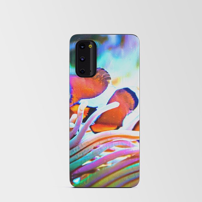 Clownfish Closeup | Aquatic | Coral | Fish | Nature Photography Art Android Card Case