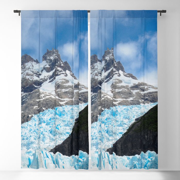 Argentina Photography - The Beautiful Mountain Called Cerro Balmaceda Blackout Curtain