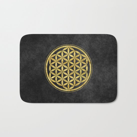 Flower Of Life 007 Bath Mat