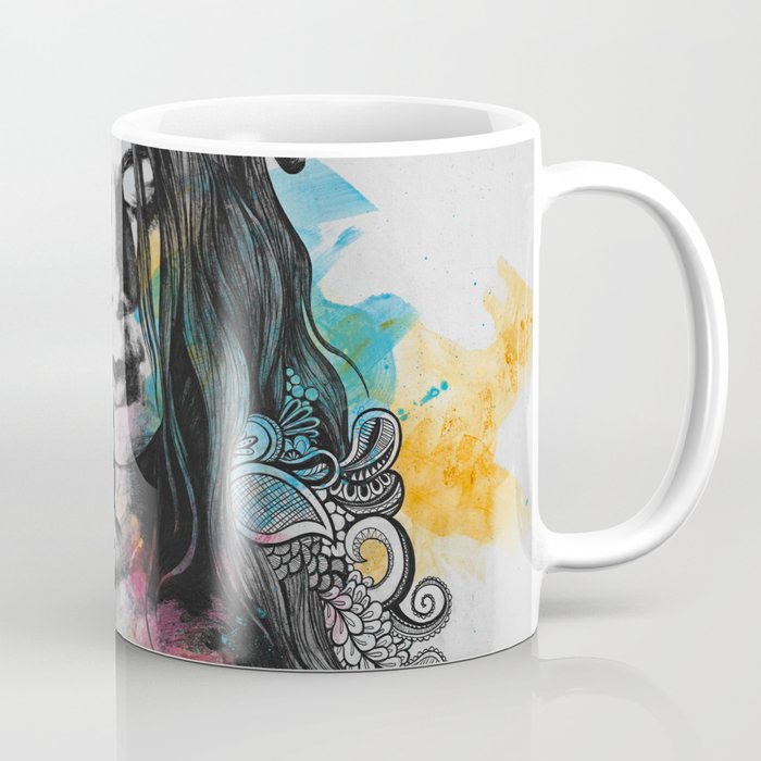 Paint a Vulgar Picture female nude erotic portrait Coffee Mug by