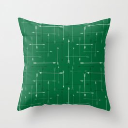 65 MCMLXV Cosplay Green Arrows Plaid Pattern Throw Pillow