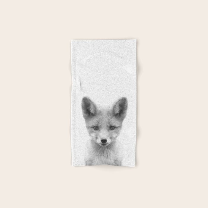 fox towel baby