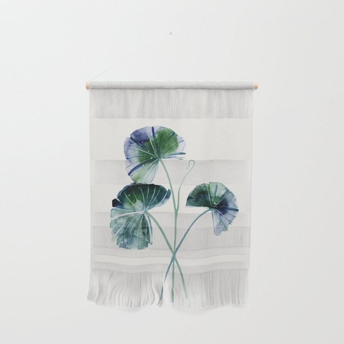 Water lily leaves Wall Hanging