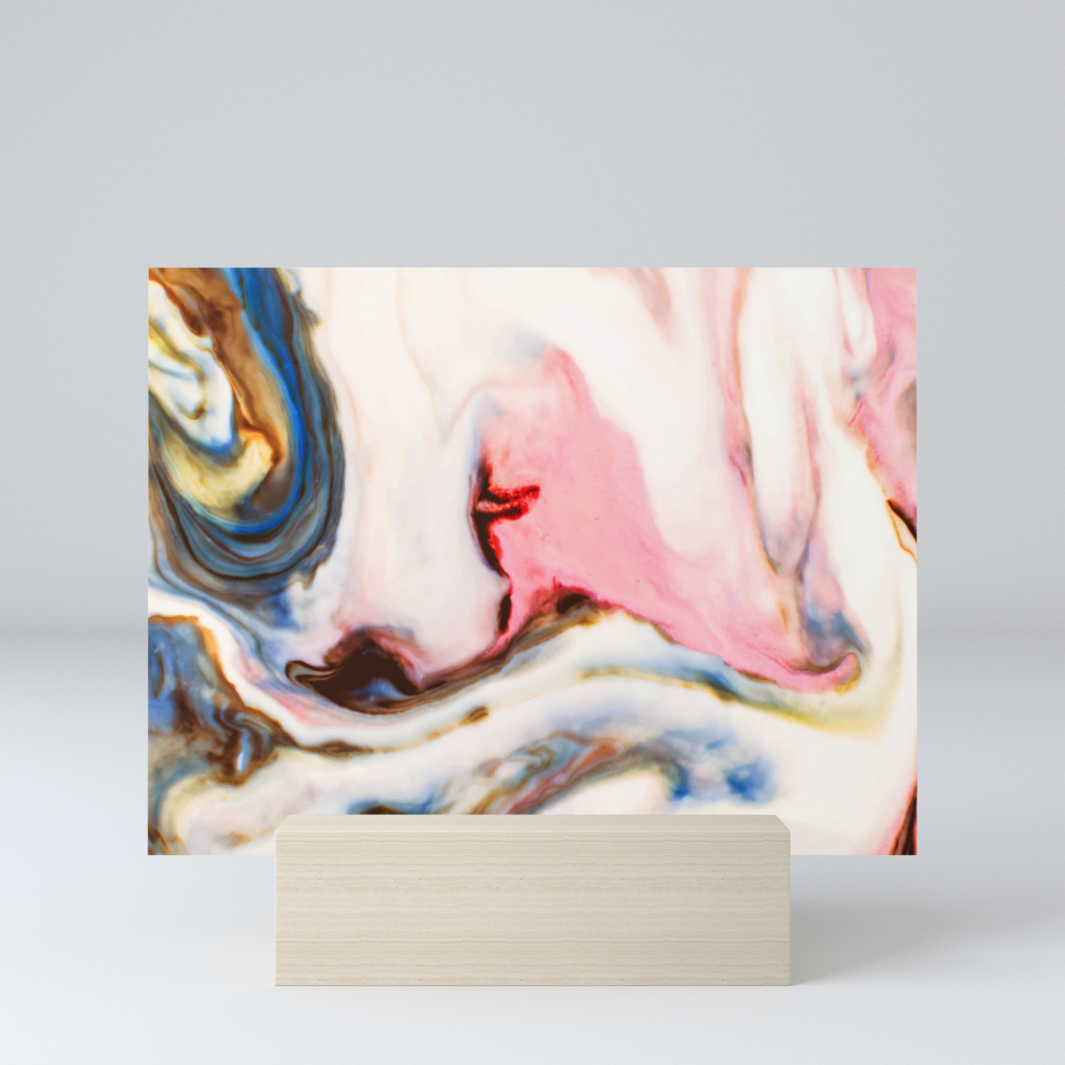 Marbling Painting Mini Art Print By Mmartabc Society6