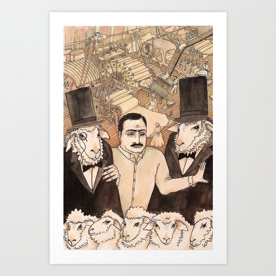 IND ARG Art Print