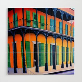 New Orleans Wood Wall Art