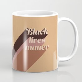 Black Lives Matter #typography Coffee Mug