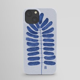 palm tree leaf iPhone Case