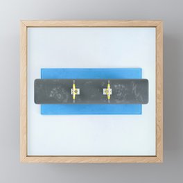 Skateboarding x Gymnastics I Framed Mini Art Print