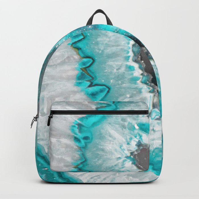 Ice Teal Agate Backpack