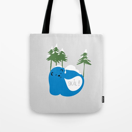party animals - norwegian bear Tote Bag