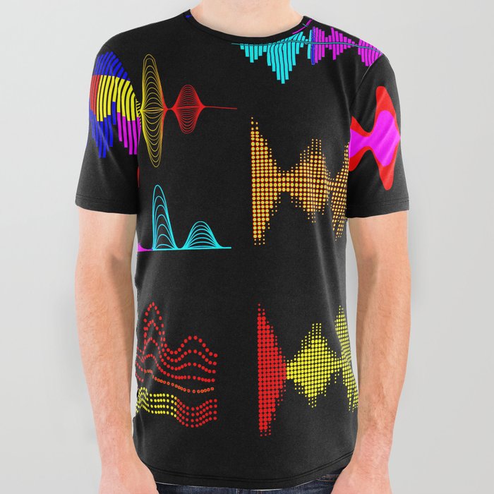 music All Over Graphic Tee