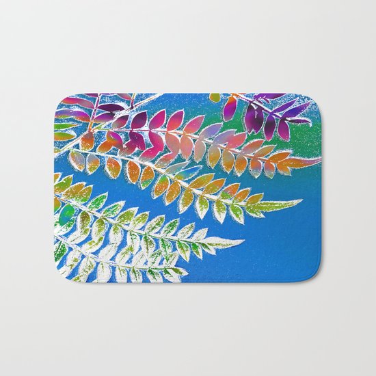 Azure Daydream Bath Mat