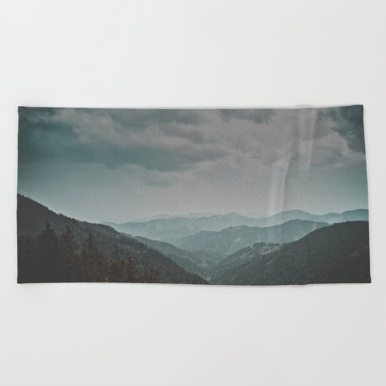 Wander forever my love (nature) Beach Towel
