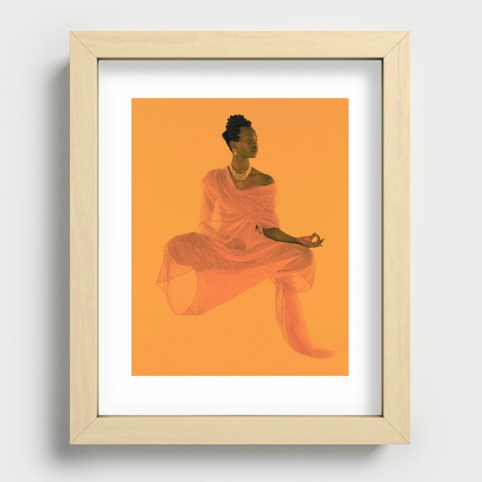 Buddha Recessed Framed Print