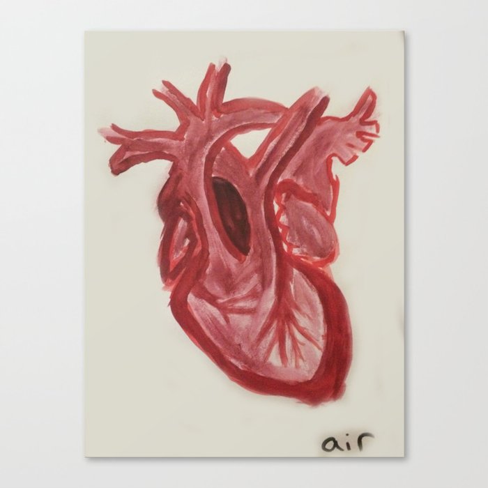 A Heart. Canvas Print