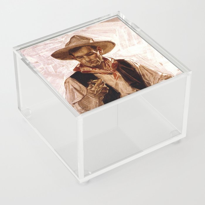 Cowboy Acrylic Box