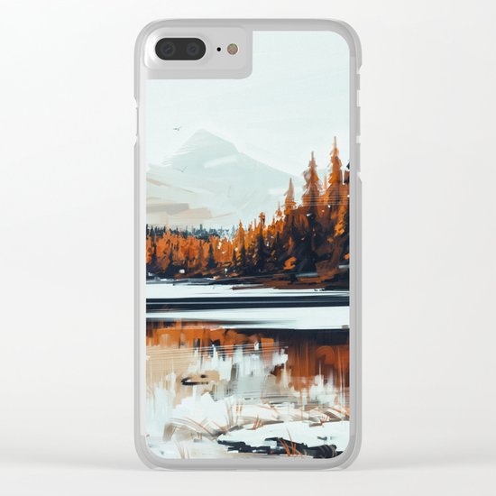 Serenity Clear iPhone Case