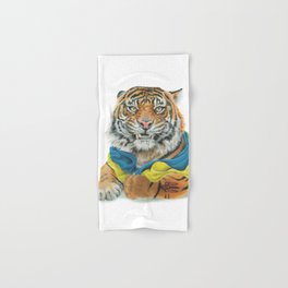 Ukrainian Tiger Hand & Bath Towel