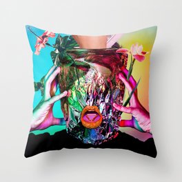 "hormones" valentine series by weart2.com Throw Pillow