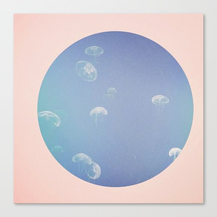 Circle of Jellyfish  Canvas Print
