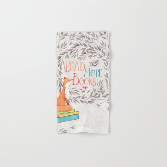 Read More Books - Fox Hand & Bath Towel