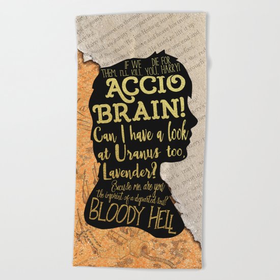 Ron - Character Design Beach Towel