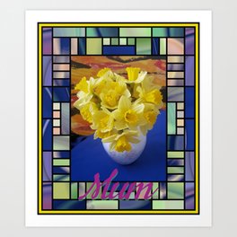Daffodil - Mum Art Print