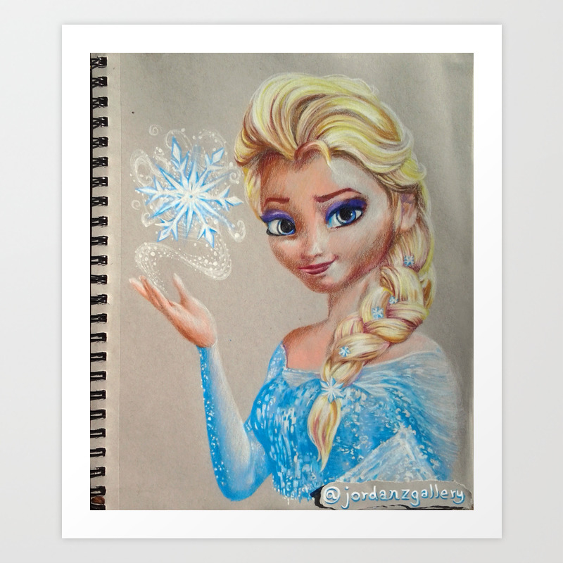 colored pencil art
