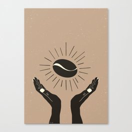 The Coffee bean  Canvas Print