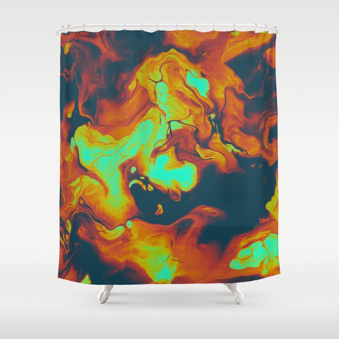 DAY LIGHT AND BAD DREAMS IN A COOL WORLD FULL OF CRUEL THINGS Shower Curtain