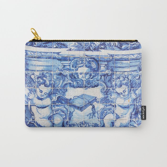 Ángeles Azules Carry-All Pouch