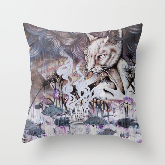 The Myth of Power Throw Pillow
