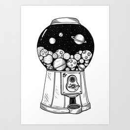 Gumball Art Prints For Any Decor Style Society6
