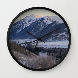 Winter Kanas Wall Clock