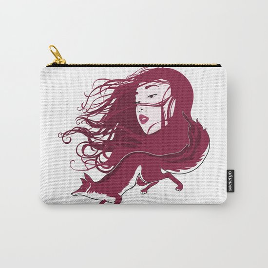 Kitsune Carry-All Pouch