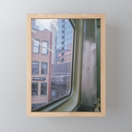 Monday Commute on Film 3 Framed Mini Art Print