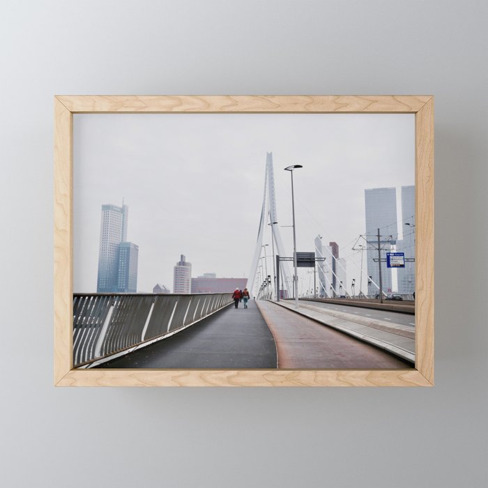 The Bridge Framed Mini Art Print
