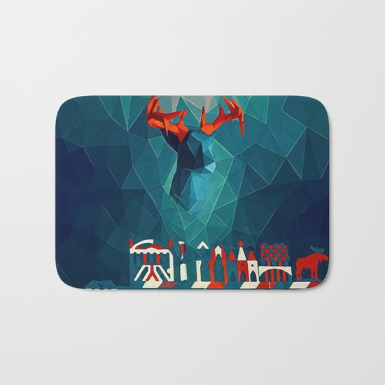 In the ocean Bath Mat