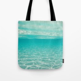 clear sea  Tote Bag